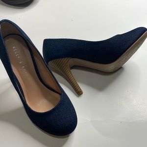 Kelly and katie blue jean heels